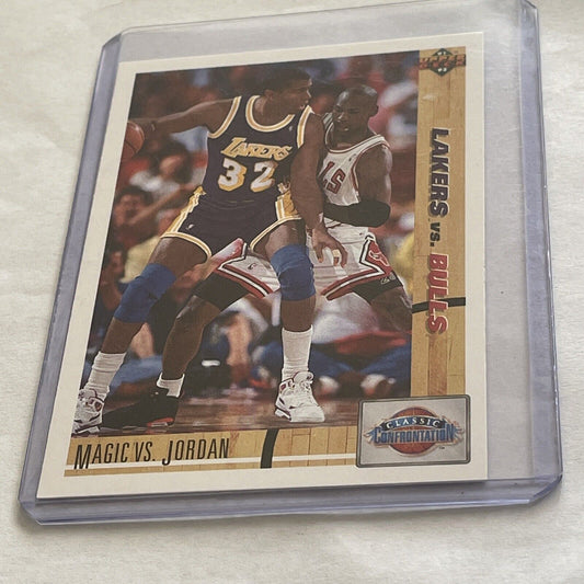 1991-92 Upper Deck #34 Magic vs. Jordan