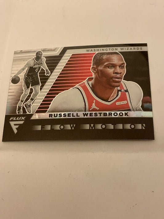 2020-21 Panini Flux Flow Motion SSP #7 Russell Westbrook - NM-MT