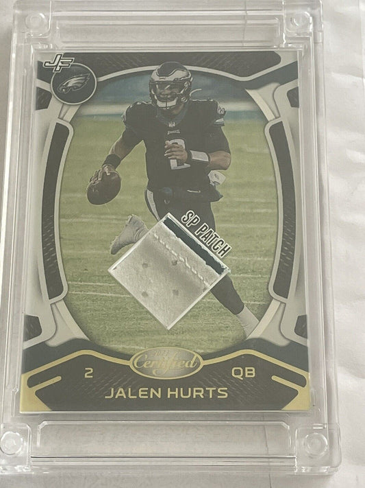 Jalen Hurts 2022 Jersey Fusion SP Jersey Patch /25