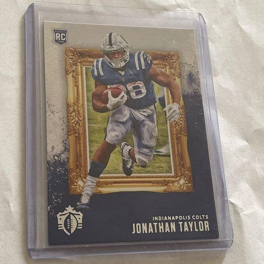 Jonathan Taylor 2020 Panini Chronicles Gridiron Kings Rookie Card #GK-12