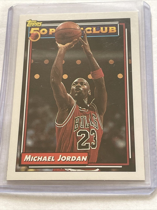 92-93 Topps Michael Jordan 50 POINT CLUB