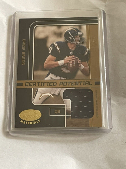 Drew Brees 2003 Leaf Certified Potential Drew Brees CP-7 12/125
