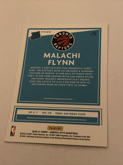 Donruss Optic Malachi Flynn Rookie Card